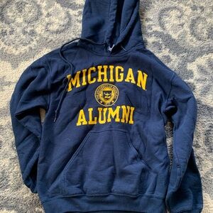 Michigan Alumni Navy Hoodie